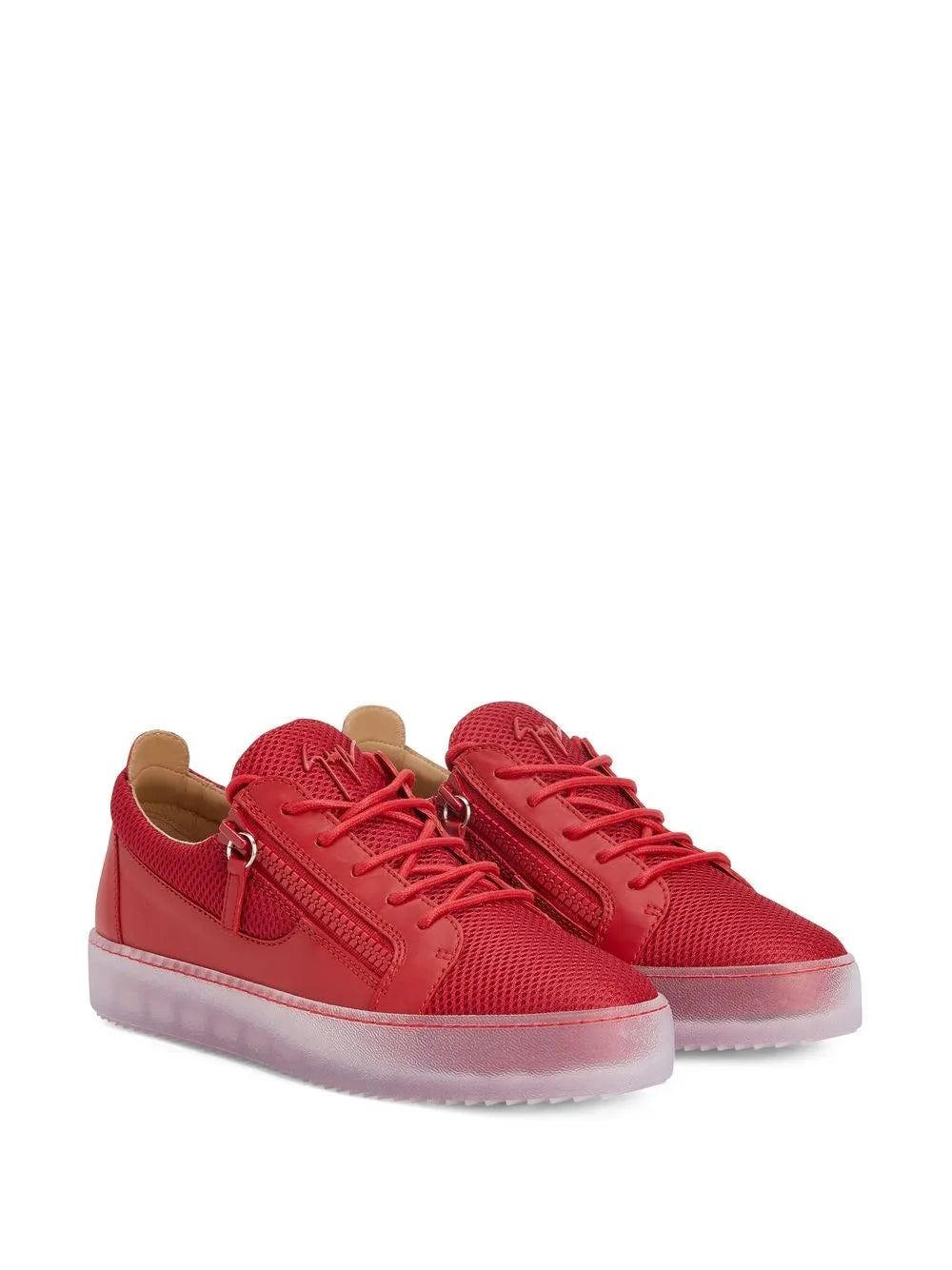 Giuseppe Zanotti Frankie Double-Zip Low-Top Sneakers