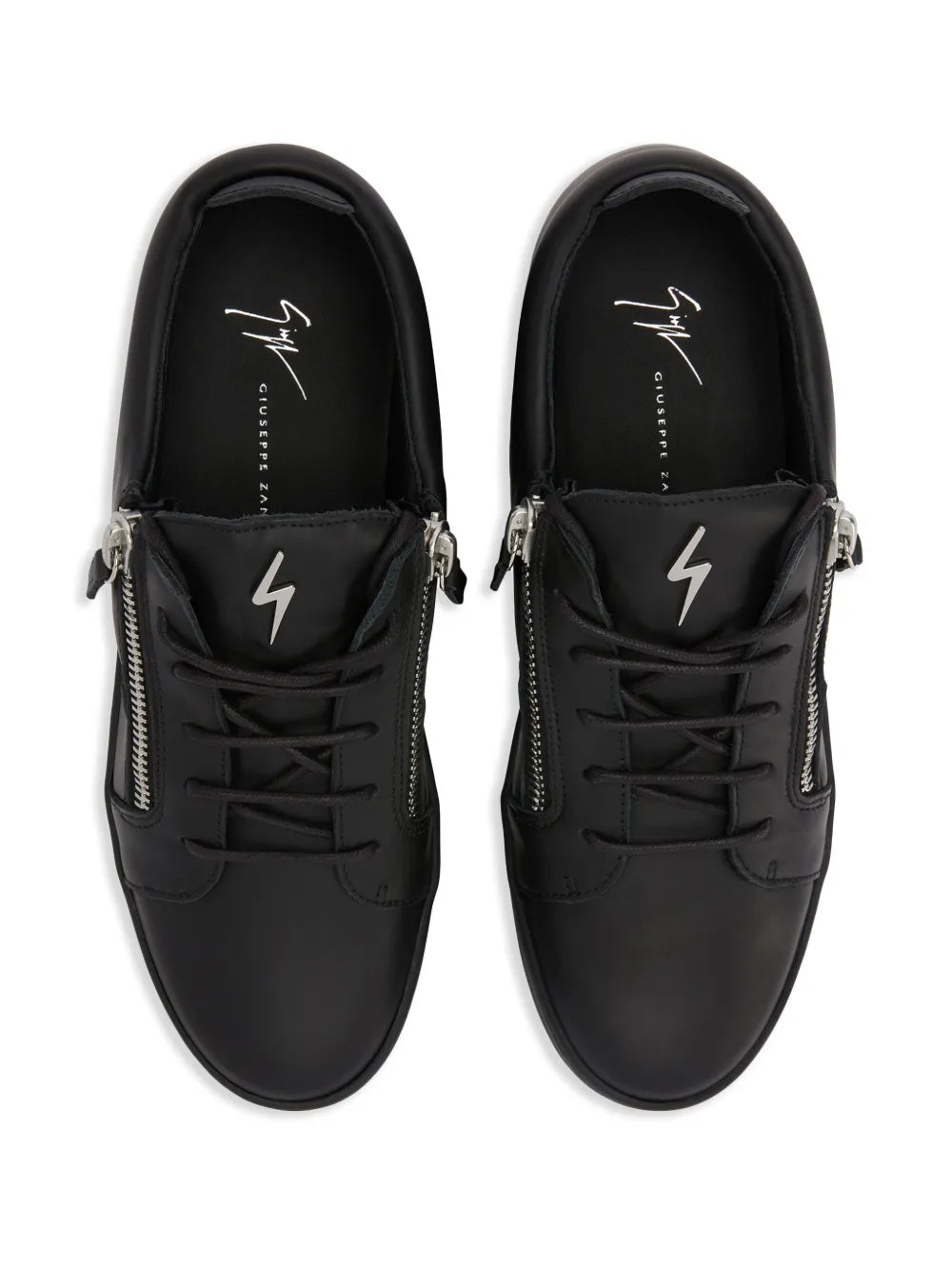 Giuseppe Zanotti Frankie Double-Zip Low-Top Sneakers