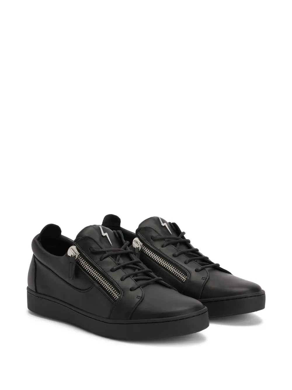 Giuseppe Zanotti Frankie Double-Zip Low-Top Sneakers