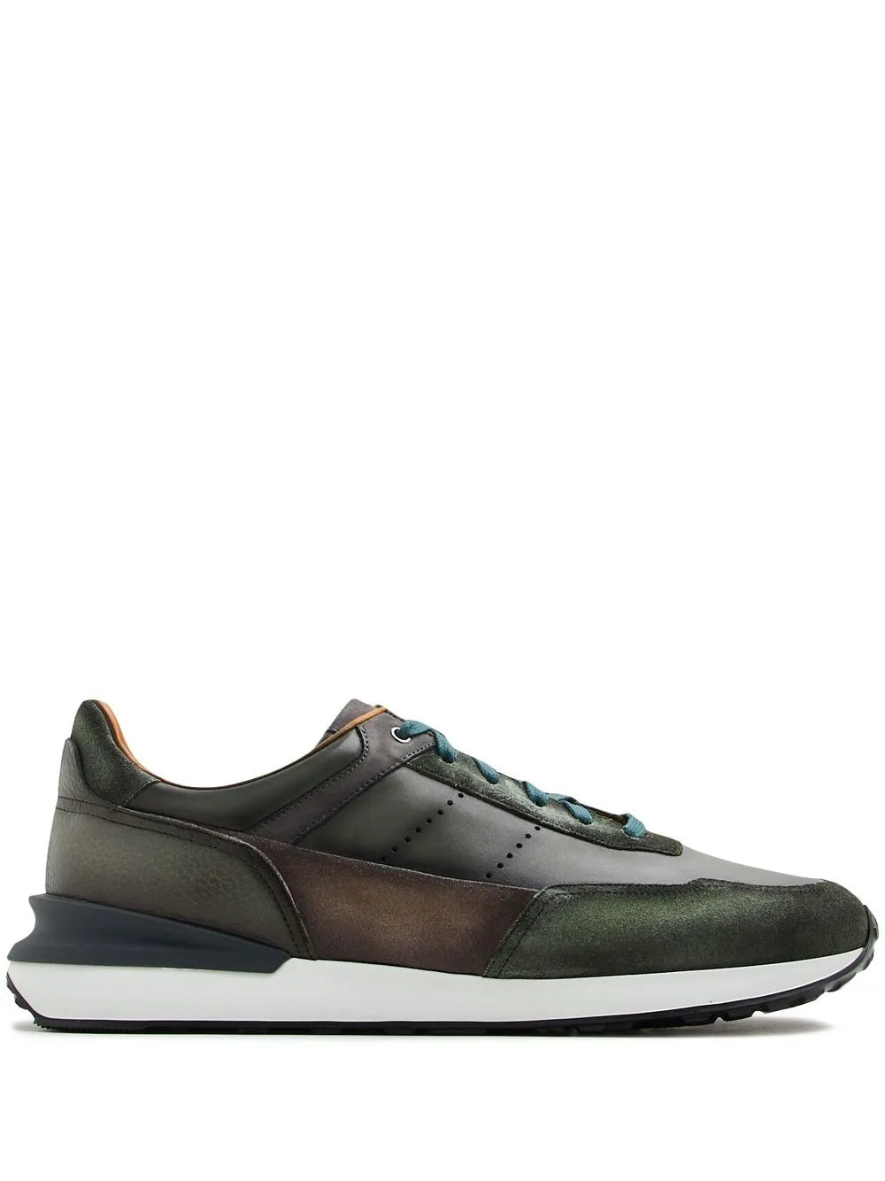 Magnanni Panelled Low-Top Sneakers