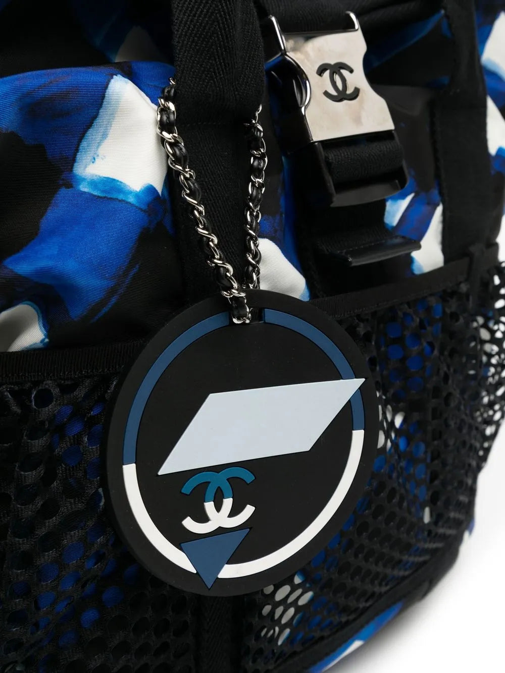 Pre-OwnedCHANEL Pre-Owned2015-2016 CC diamond-pattern tote bag