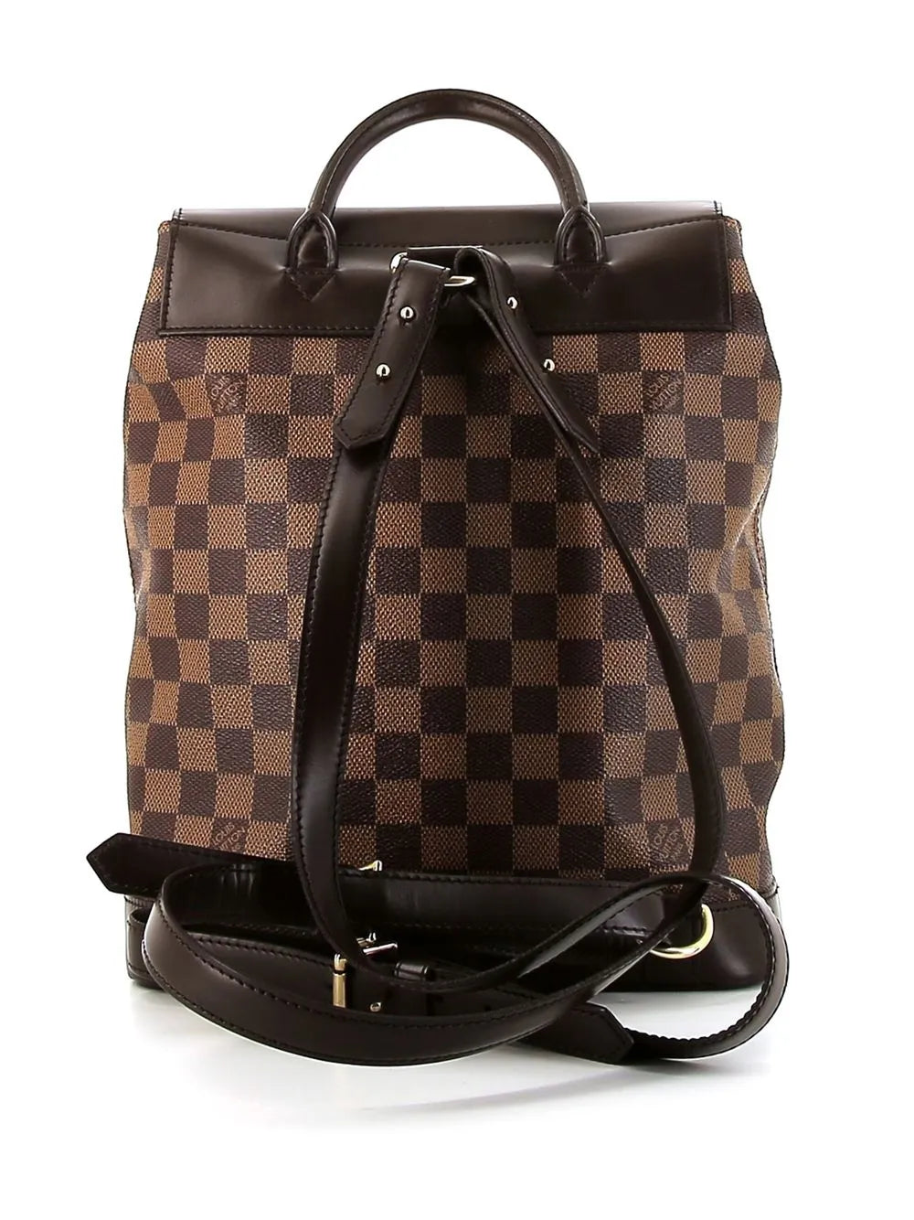 Pre-OwnedLouis Vuitton Pre-OwnedDamier Ebe Soho backpack