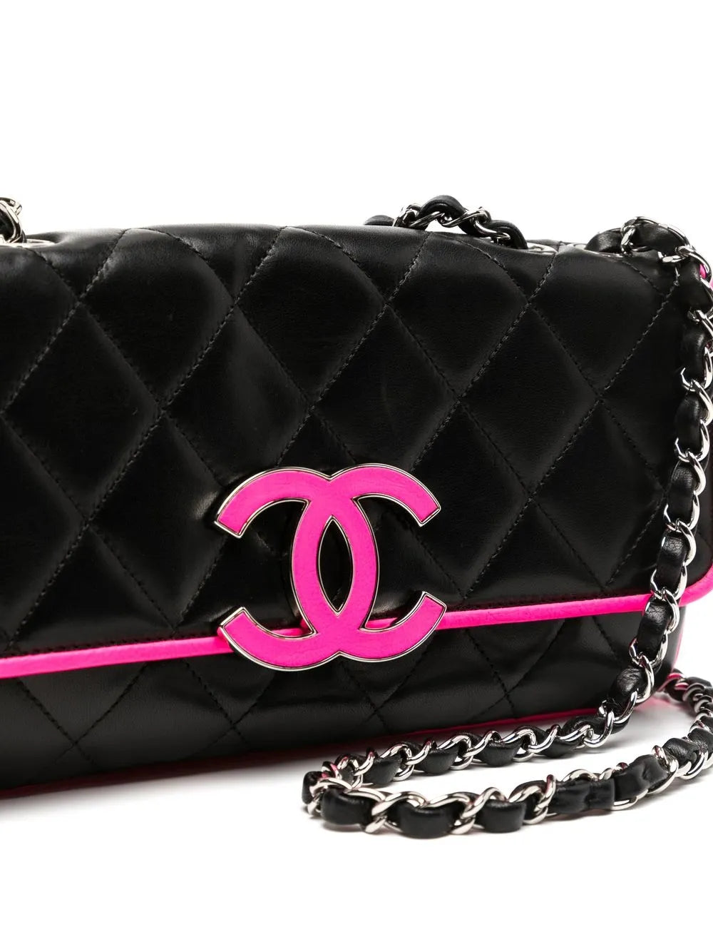 Pre-OwnedCHANEL Pre-Owned2008 CC diamond-quilted shoulder bag