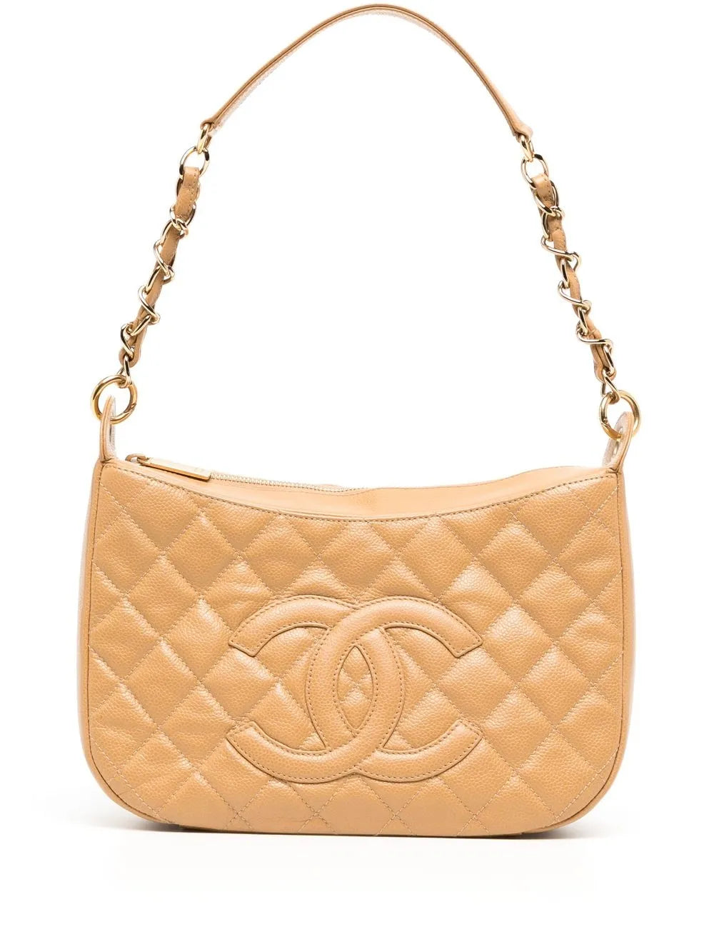 Pre-OwnedCHANEL Pre-Owned2005 diamond-quilted logo shoulder bag