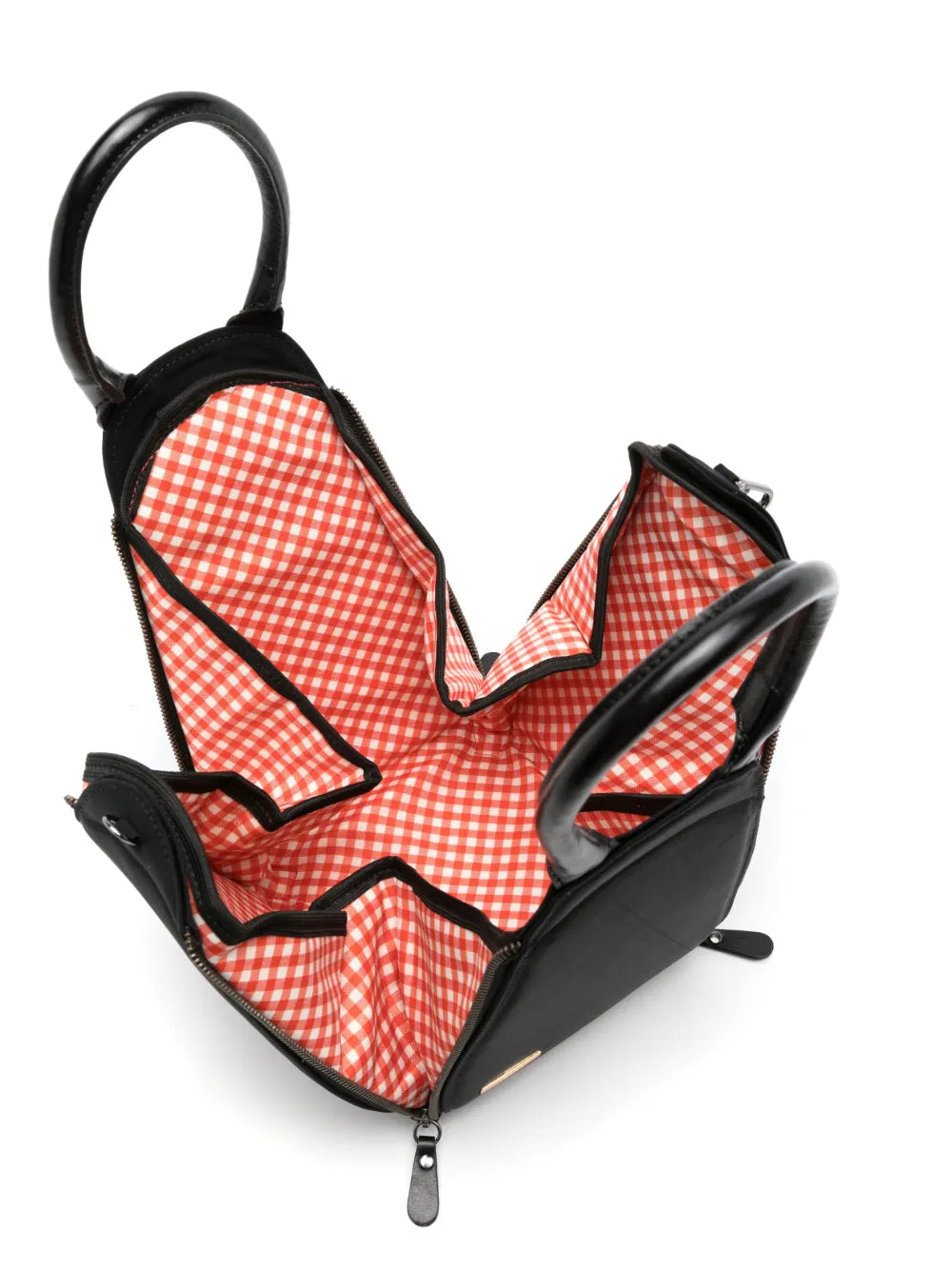 Sarah Chofakiancircular-handle lunch bag