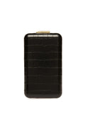 Ballyembossed crocodile-effect clutch bag