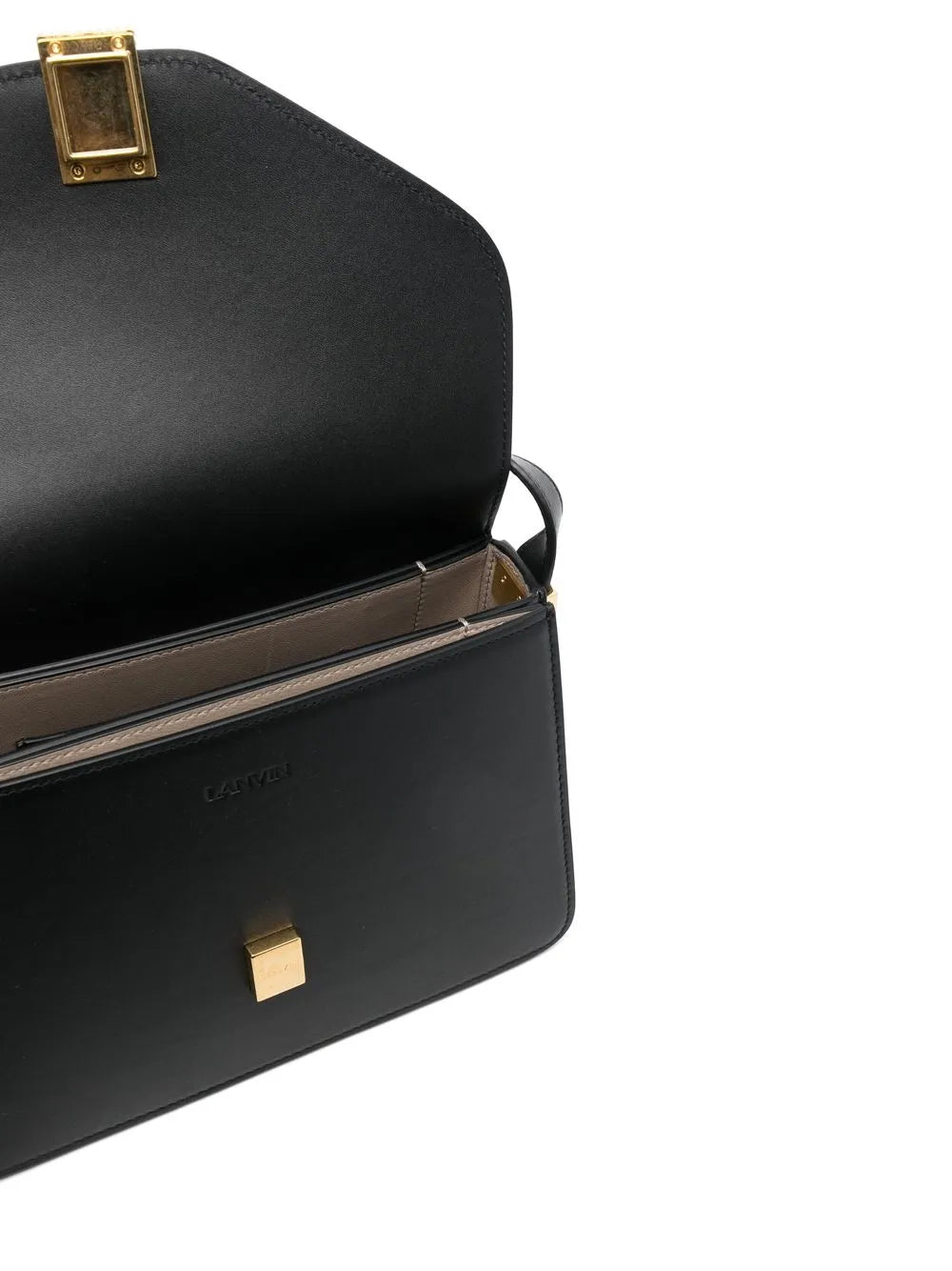 Lanvinstudded leather shoulder bag
