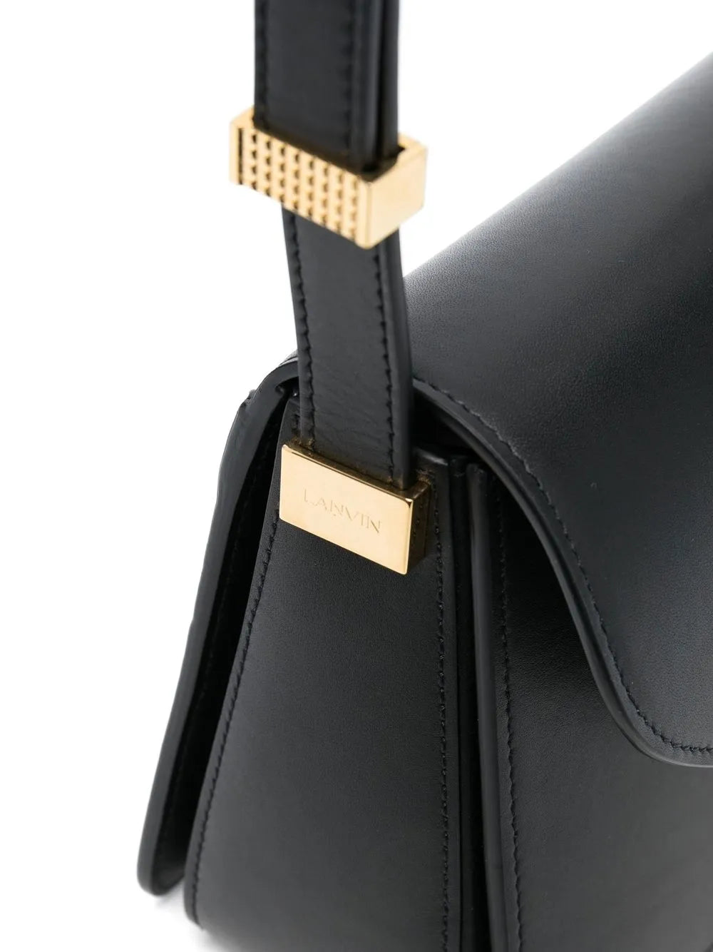 Lanvinstudded leather shoulder bag