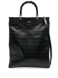 Jil Sandercrocodile-effect leather tote