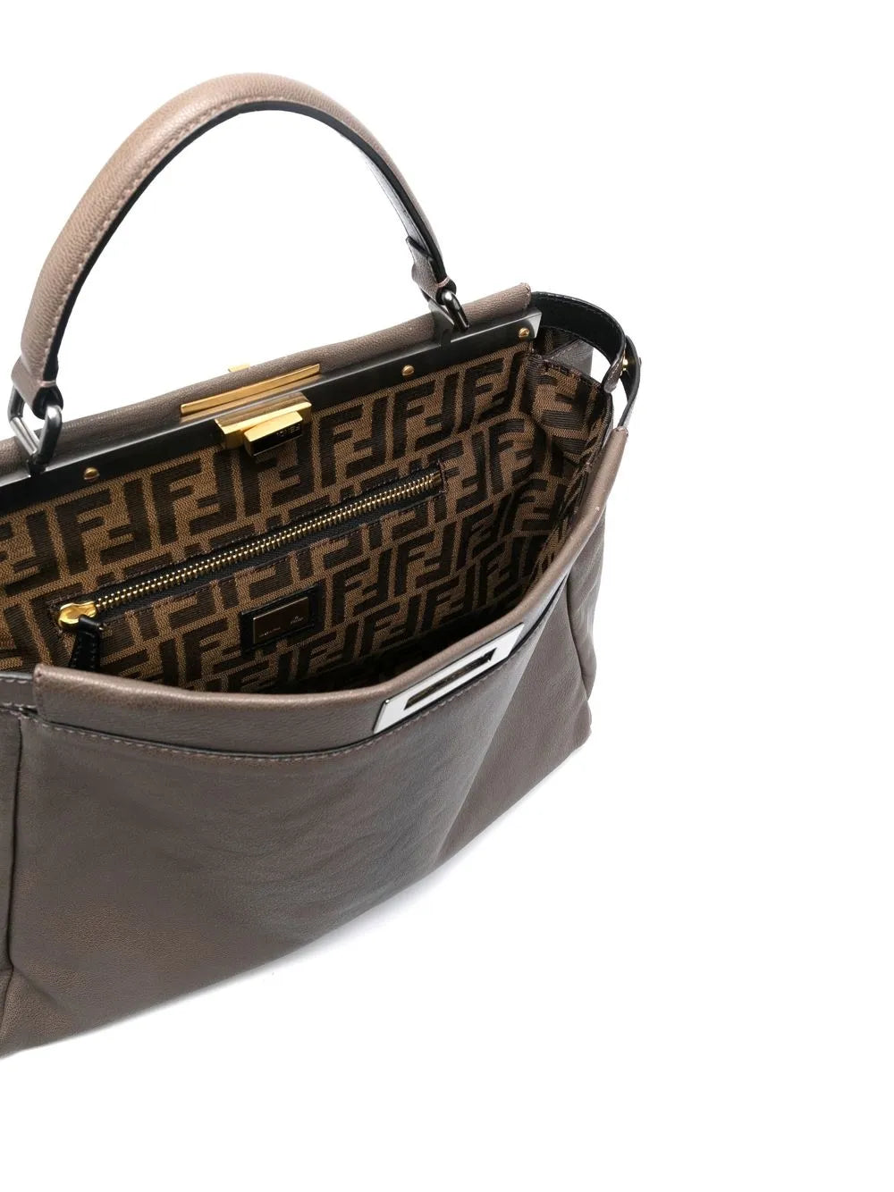 Pre-OwnedFendi Pre-Owned2010s Peekaboo leather tote bag
