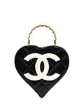 Pre-OwnedCHANEL Pre-Owned1995 heart vanity tote bag