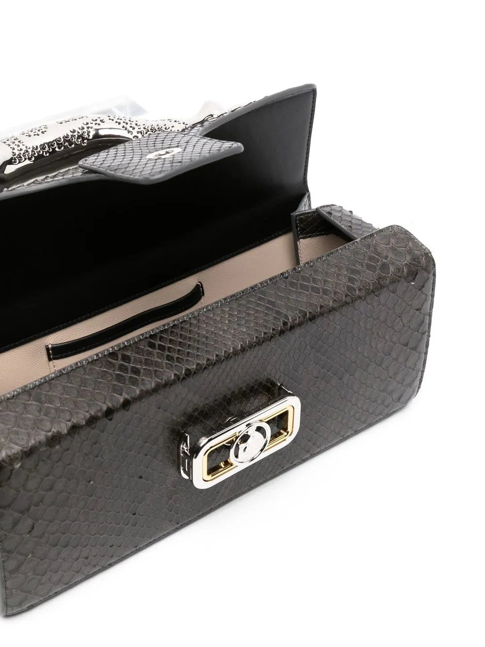 Lanvinsnakeskin mini tote