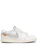 Jordan X Union La Air Jordan 1 Ko Low White Canvas Sneakers