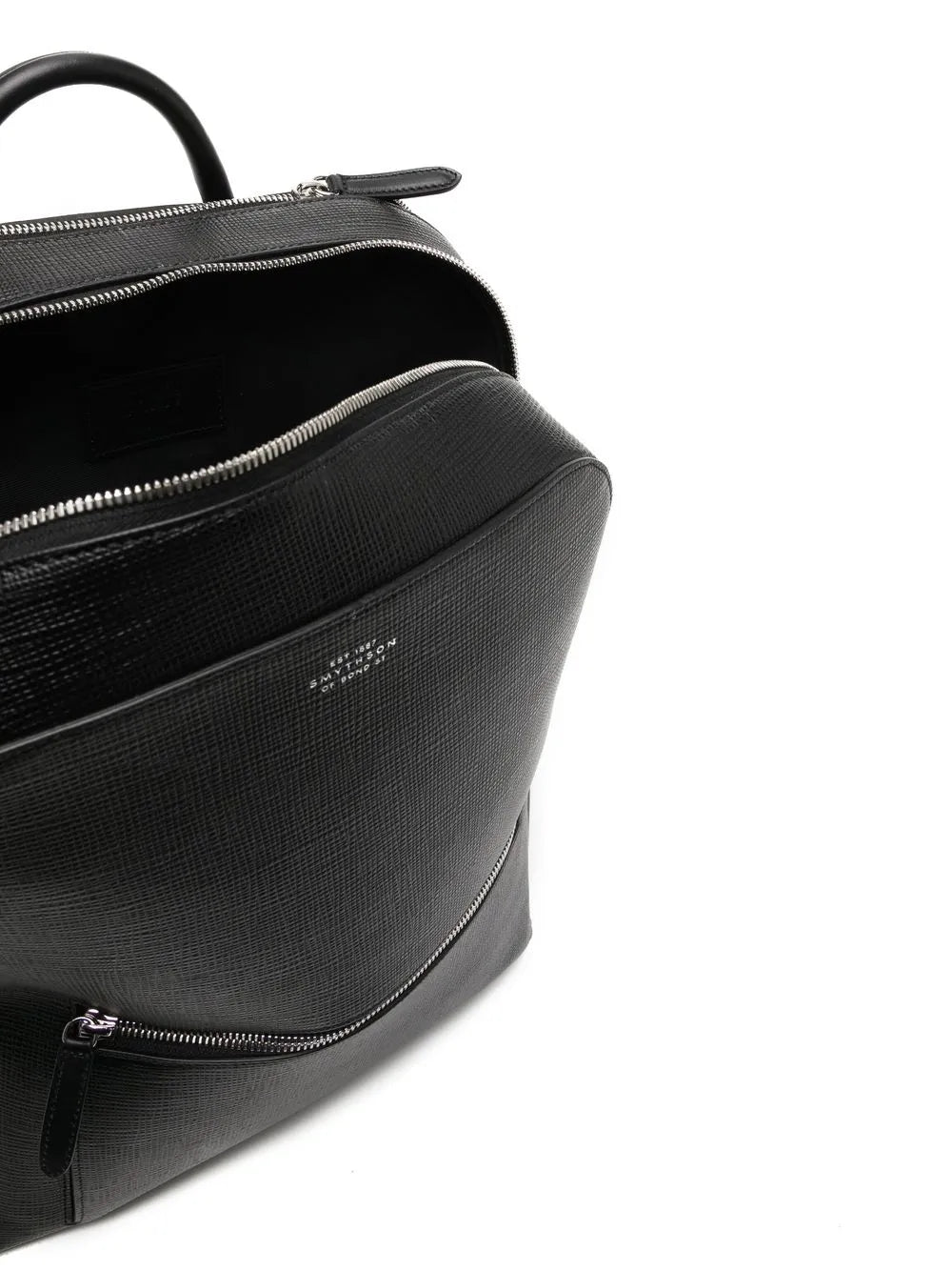 Smythsongrained-calf leather backpack