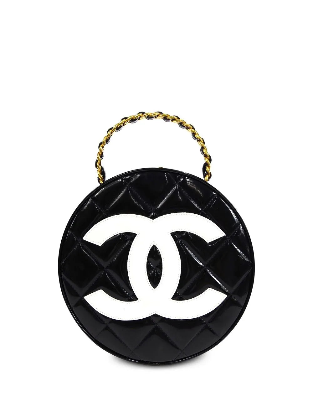 Pre-OwnedCHANEL Pre-Owned1995 Vanity diamond-quilted tote bag