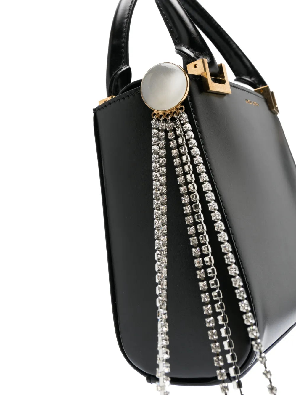 Magda ButrymZorya crystal-embellished mini bag