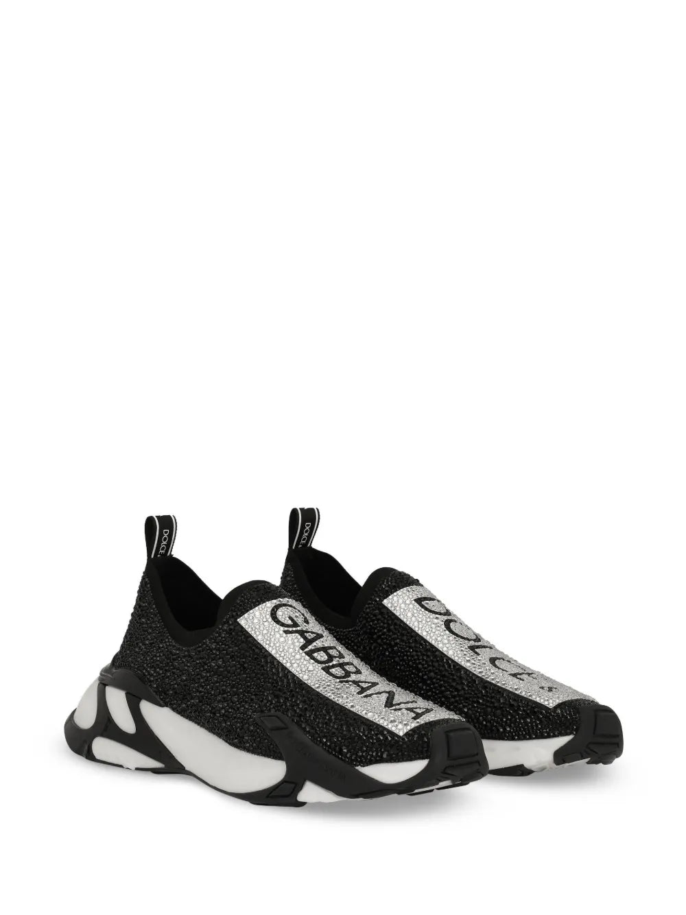 Dolce & Gabbana Fast Rhinestone-Embellished Sneakers