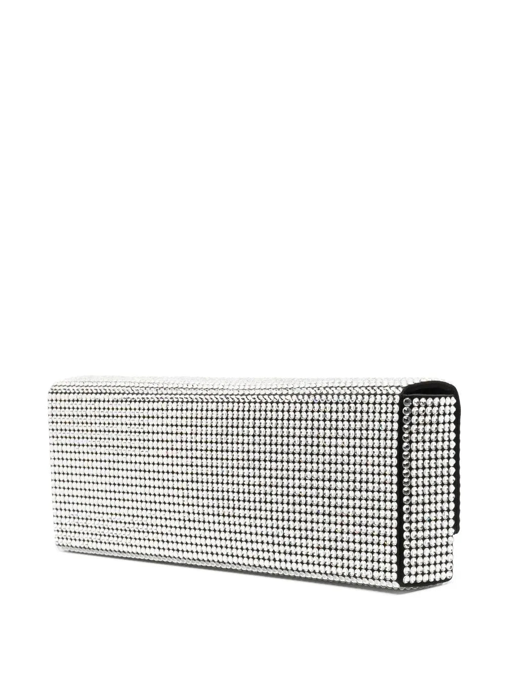 Amina MuaddiPaloma crystal-embellished clutch bag