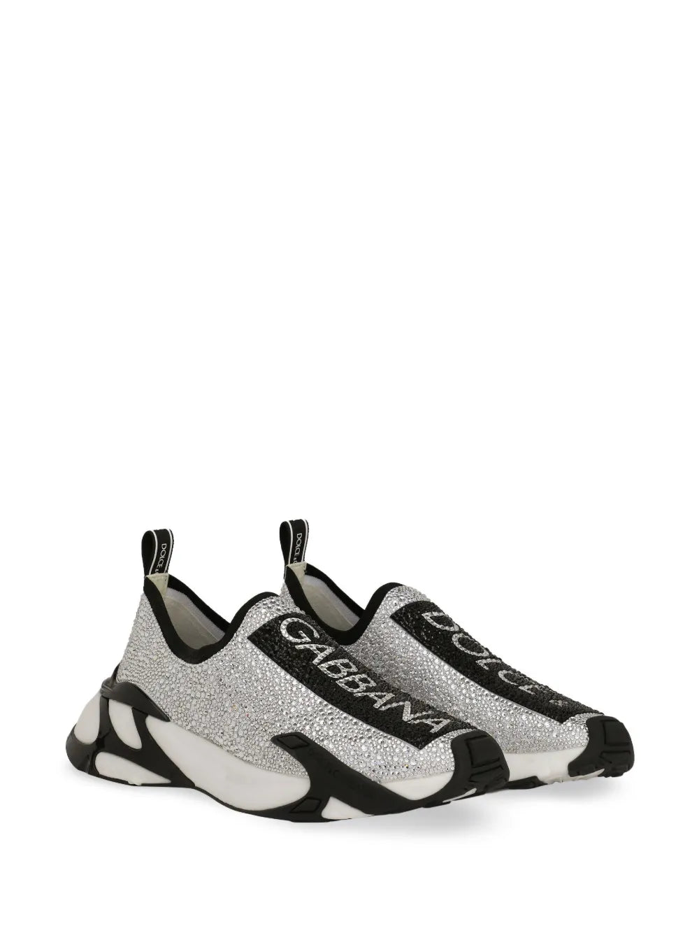 Dolce & Gabbana Fast Rhinestone-Embellished Sneakers