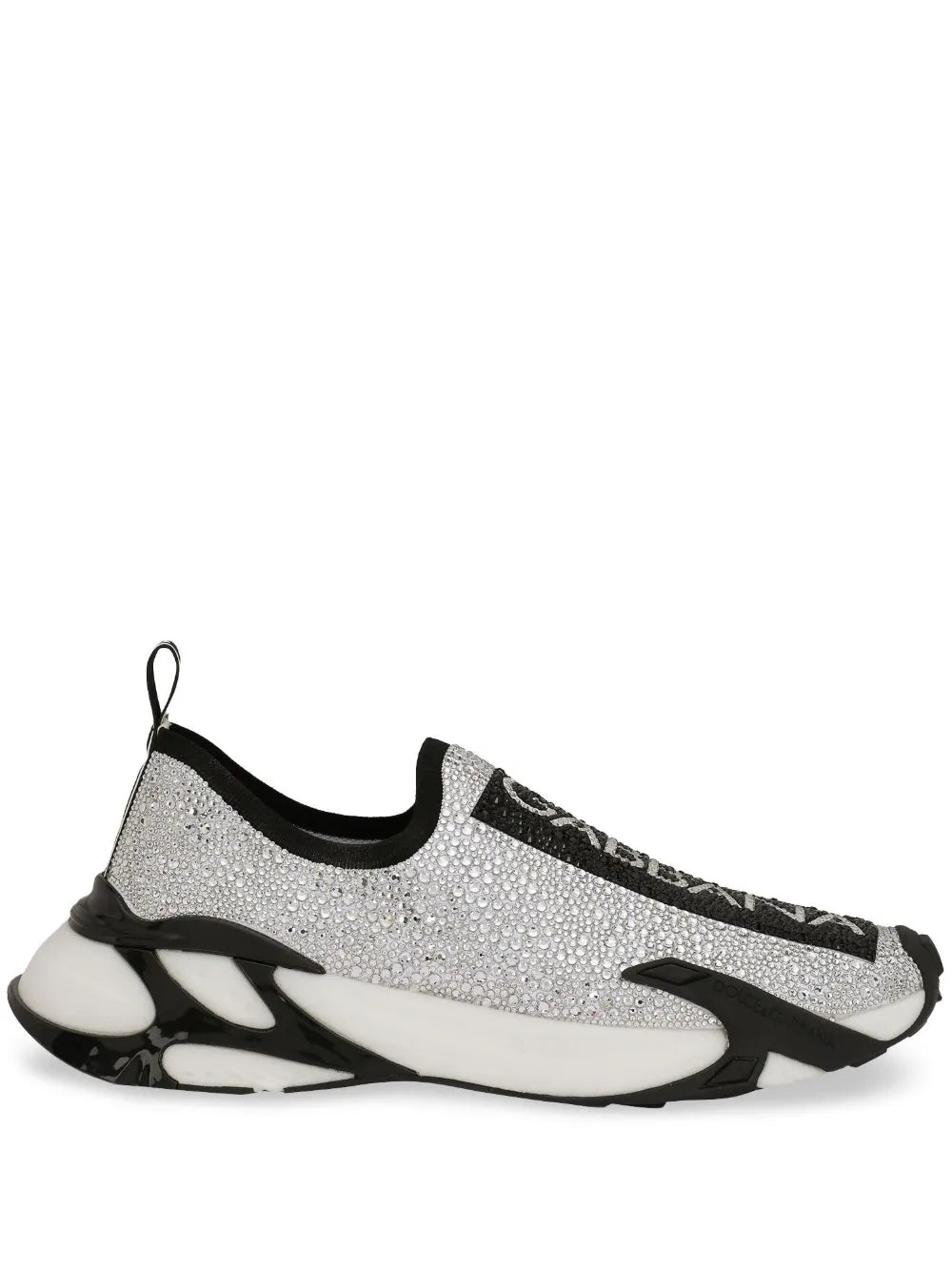 Dolce & Gabbana Fast Rhinestone-Embellished Sneakers