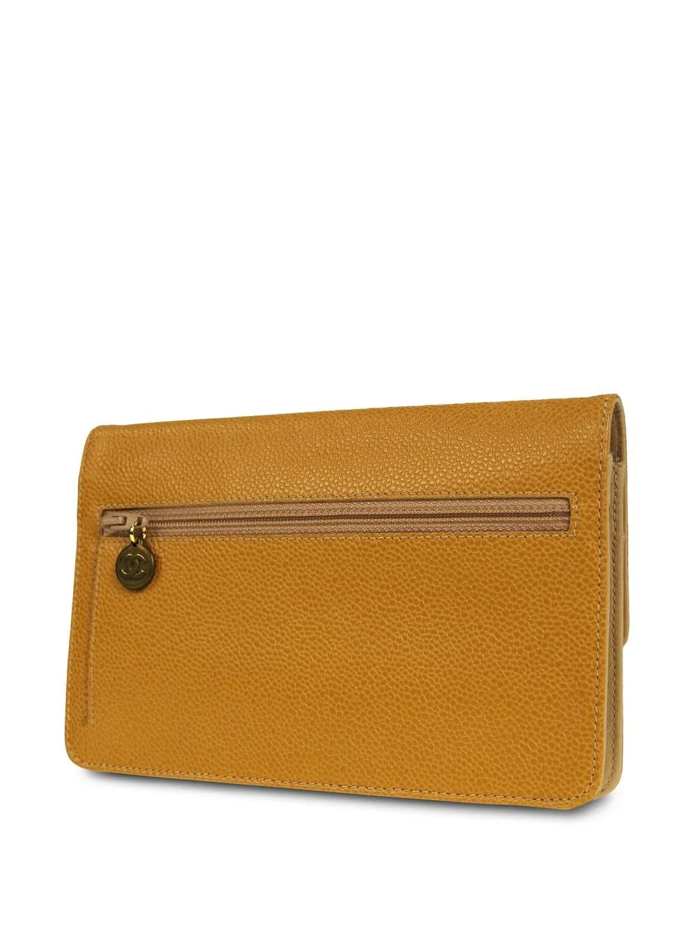 Pre-OwnedCHANEL Pre-Owned1997 CC logo-embossed chain wallet