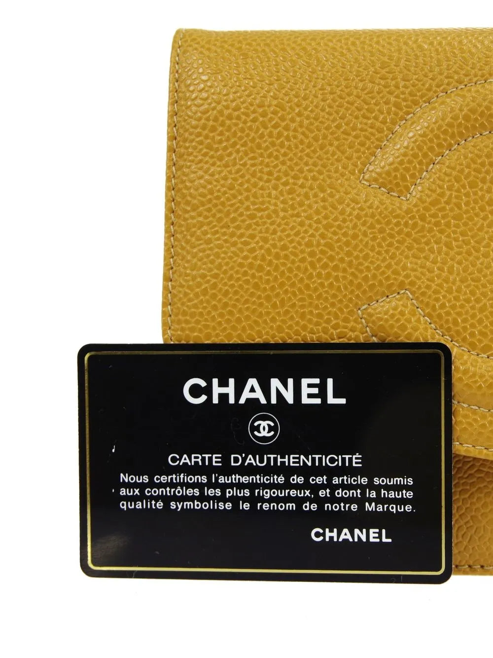 Pre-OwnedCHANEL Pre-Owned1997 CC logo-embossed chain wallet