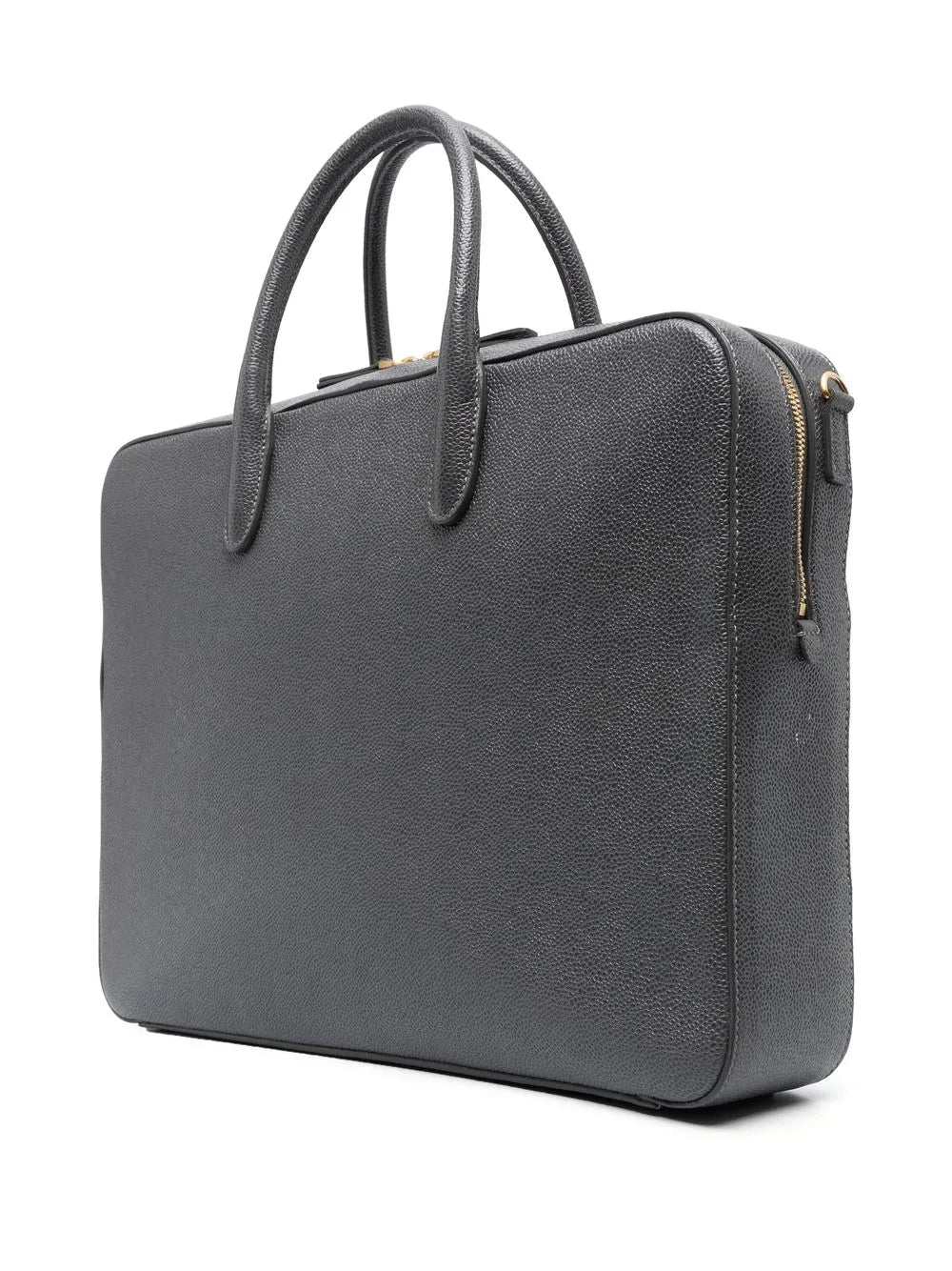 Thom Brownepebble grain-leather business bag