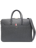 Thom Brownepebble grain-leather business bag