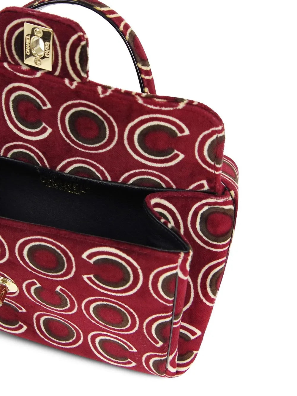 Pre-OwnedCHANEL Pre-Owned2002 Coco velvet tote bag