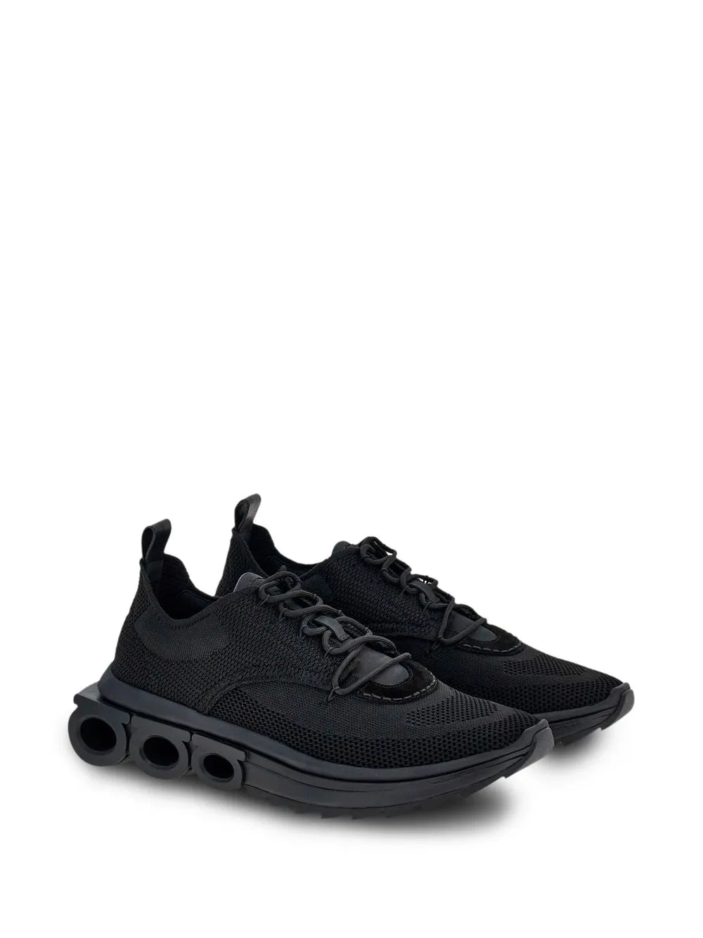 Ferragamo Knitted Running Sneakers