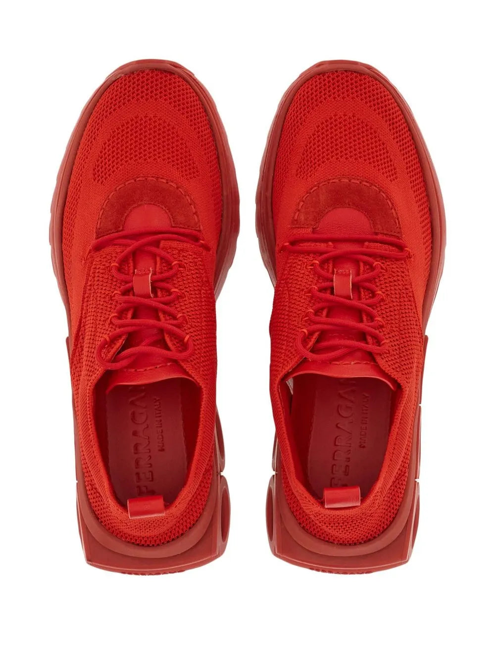 Ferragamo Knitted Running Sneakers