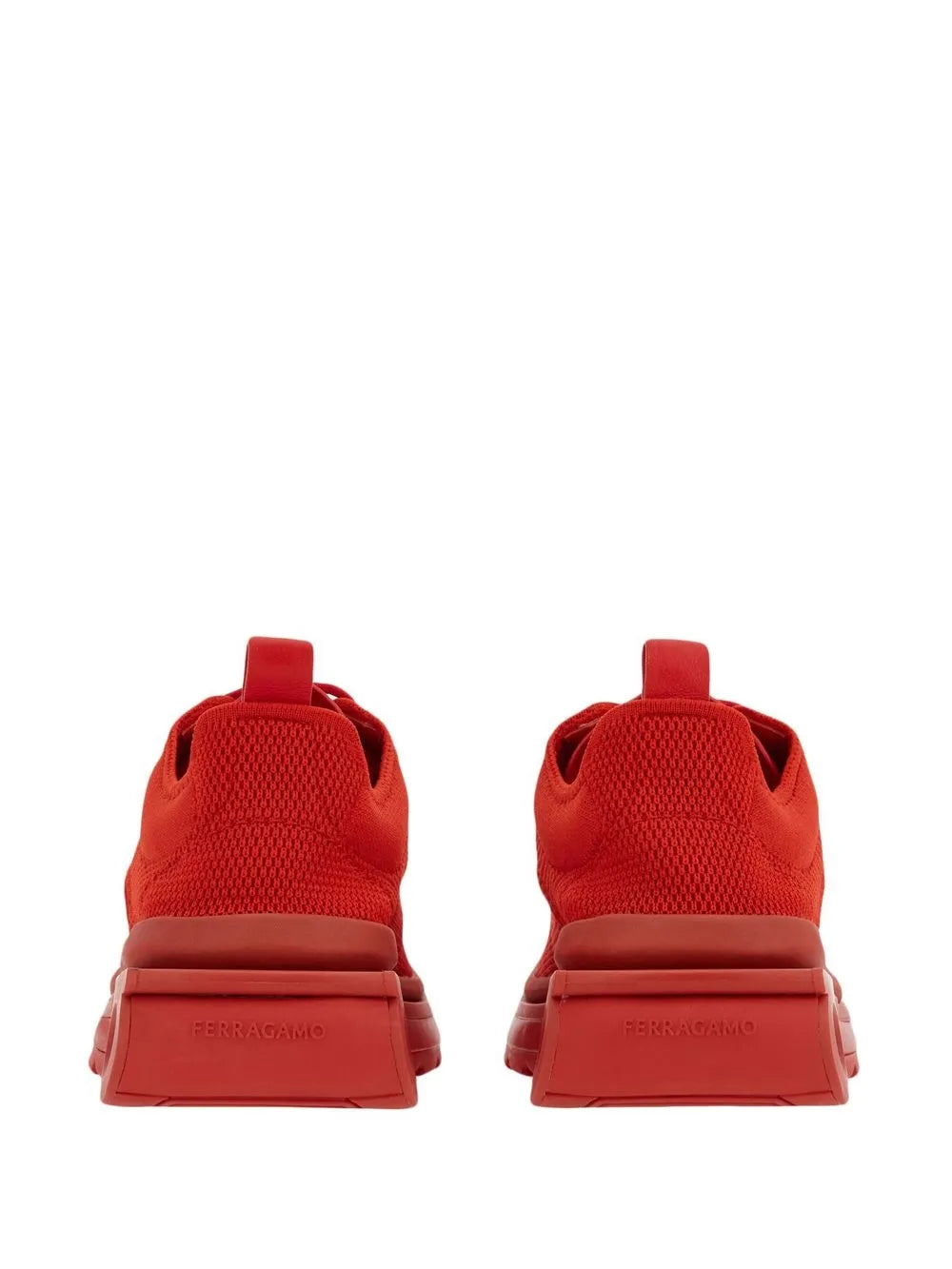 Ferragamo Knitted Running Sneakers