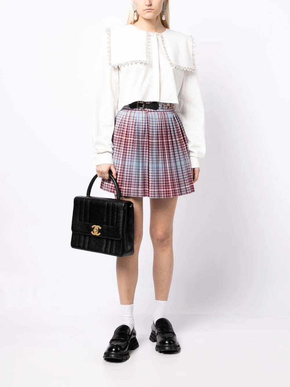 Pre-OwnedCHANEL Pre-Owned1995 Mademoiselle handbag