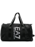 Ea7 Emporio Armanilogo-print zipped holdall