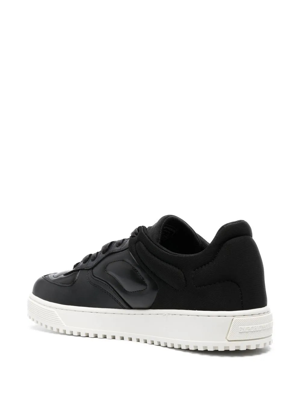 Emporio Armani Quilted Hybrid Lace-Up Sneakers