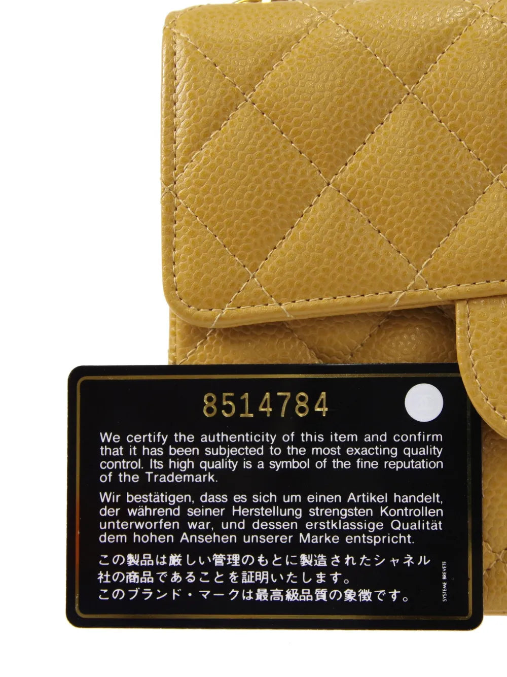 Pre-OwnedCHANEL Pre-Owned2003 mini Classic Flap square shoulder bag