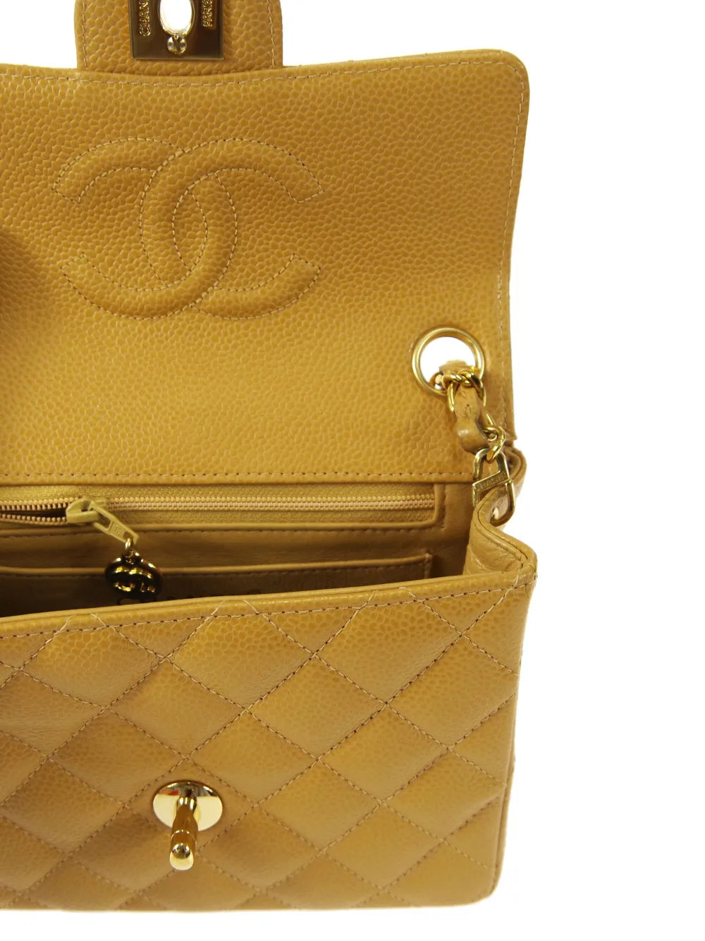 Pre-OwnedCHANEL Pre-Owned2003 mini Classic Flap square shoulder bag