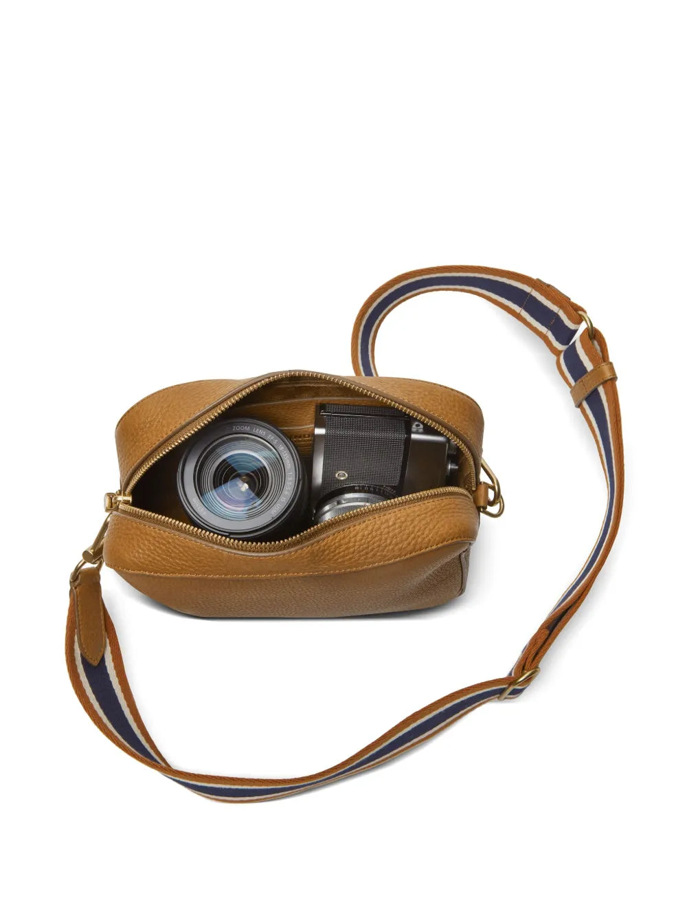 ShinolaCamera grained-leather cross body bag