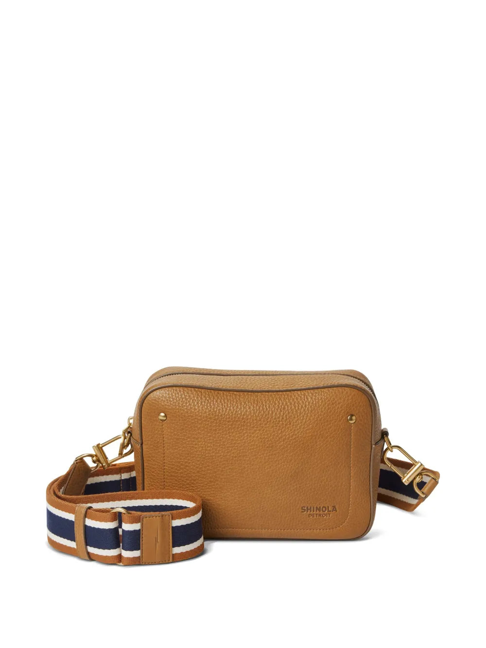 ShinolaCamera grained-leather cross body bag