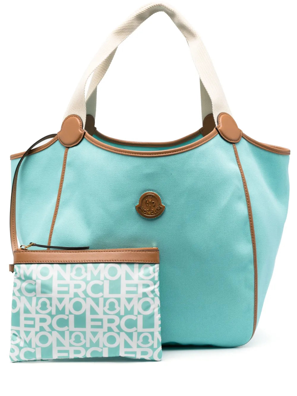 Monclerlogo-patch tote bag