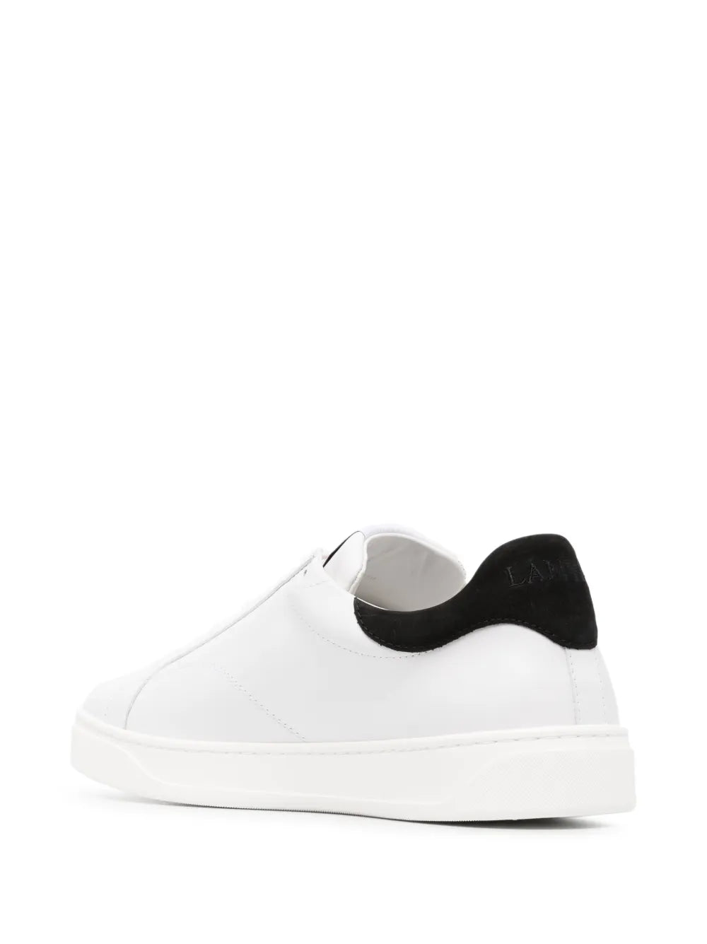 Lanvin Ddb0 Low-Top Leather Sneakers