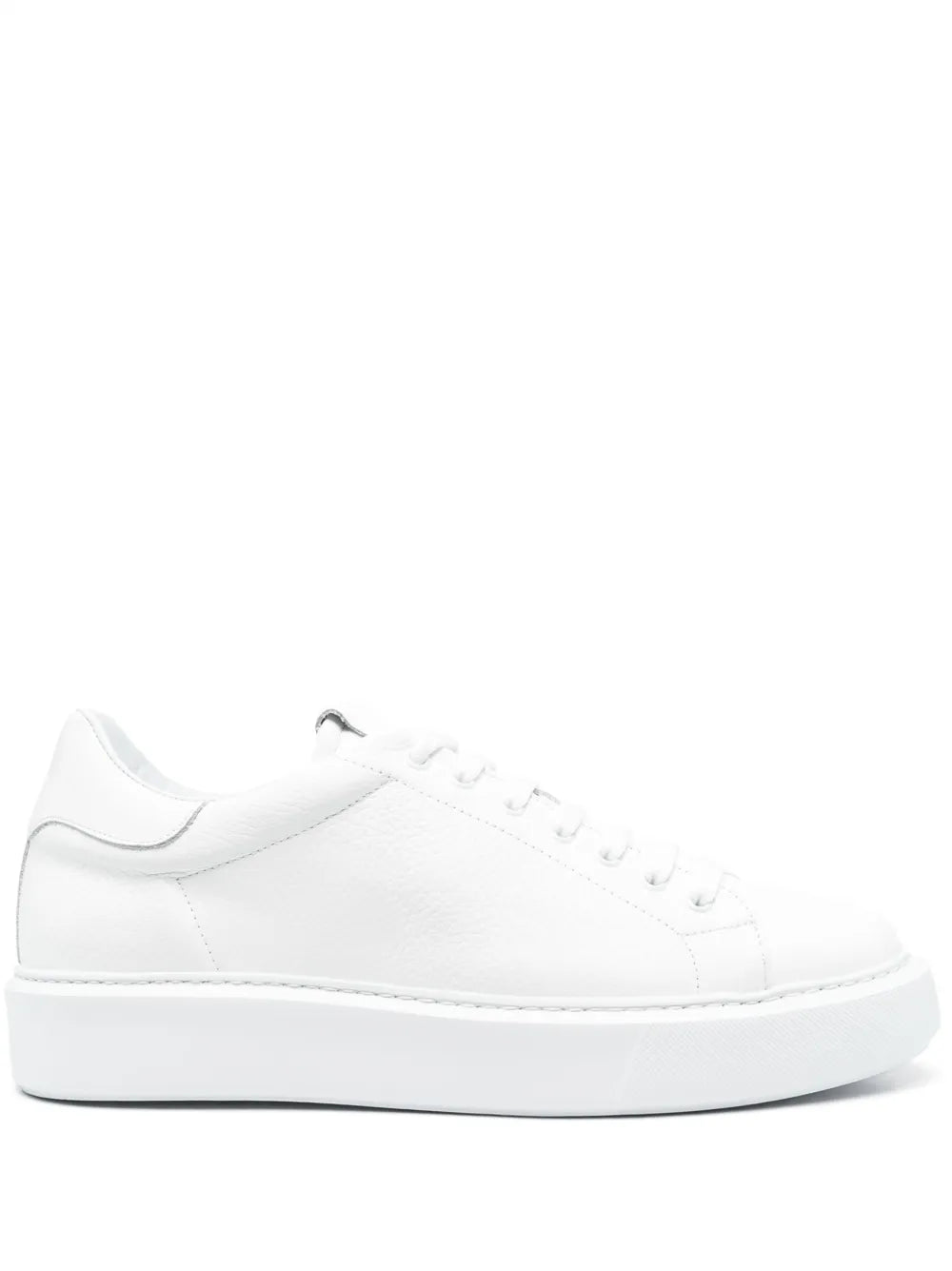 Giuliano Galiano Lace-Up Calf-Leather Sneakers
