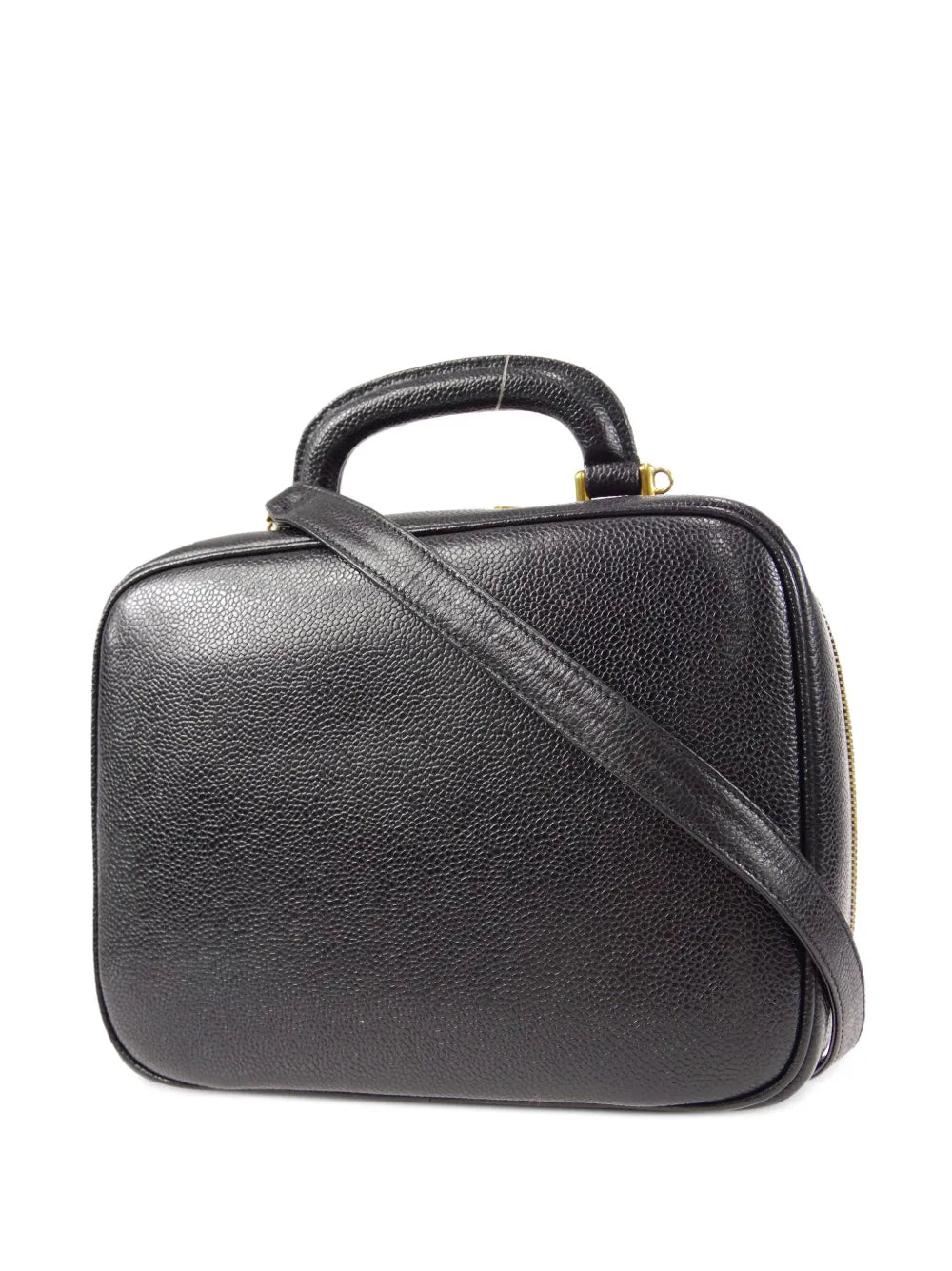 Pre-OwnedCHANEL Pre-Owned1997 CC logo-embossed two-way vanity bag