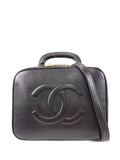Pre-OwnedCHANEL Pre-Owned1997 CC logo-embossed two-way vanity bag