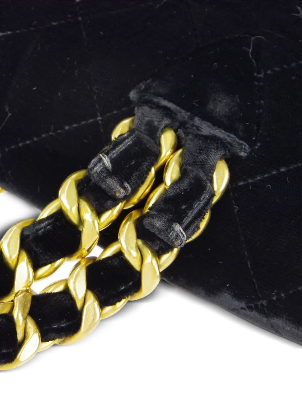 Pre-OwnedCHANEL Pre-Owned1990-2000s mini Duma velvet backpack
