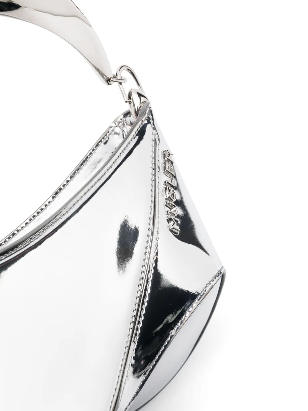 MuglerSpiral Curve 01 foiled tote bag
