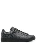 Dolce & Gabbana Portofino Coated Jacquard Sneakers