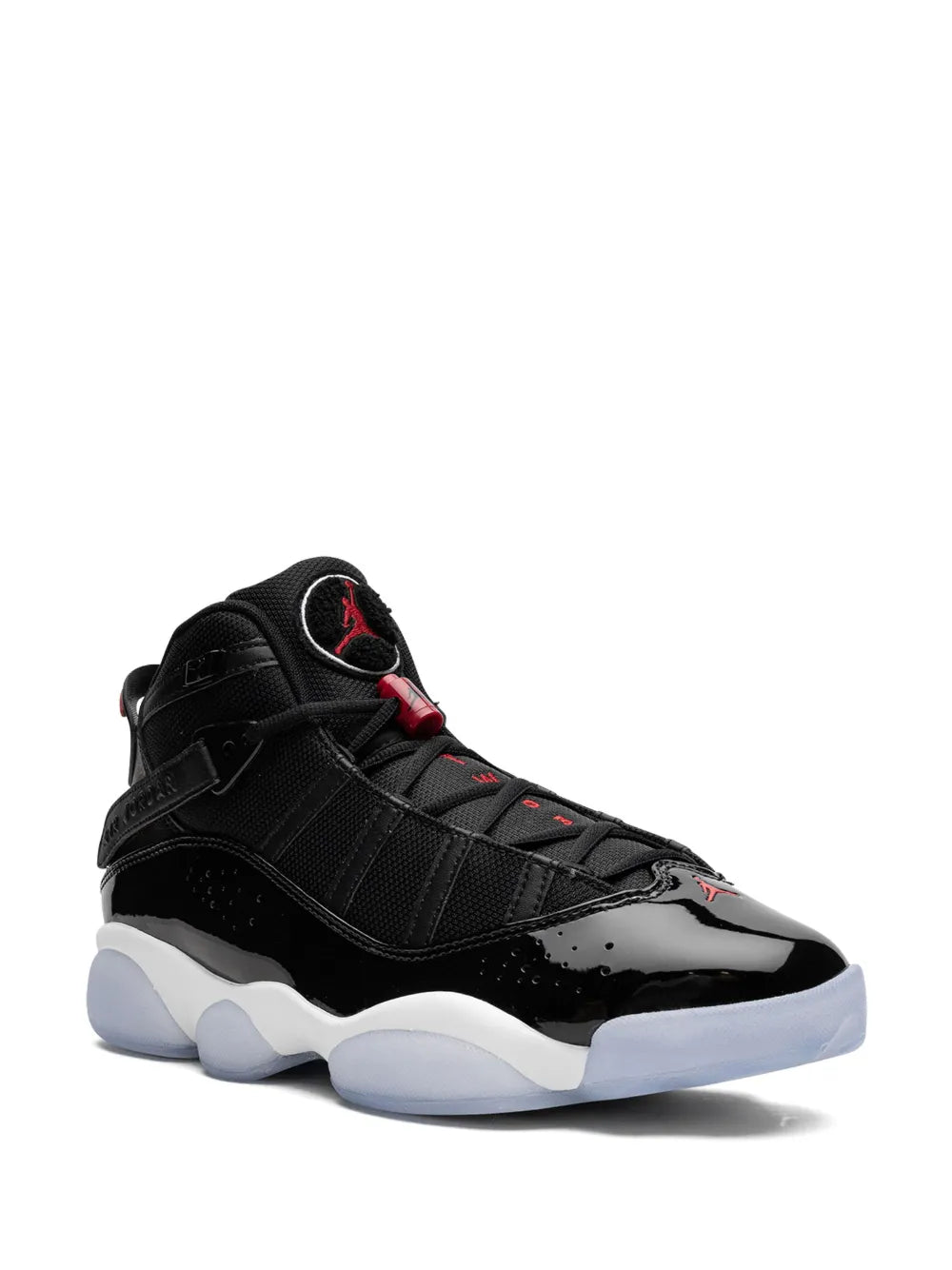 Jordan 6 Rings Black/Gym Red/White Sneakers