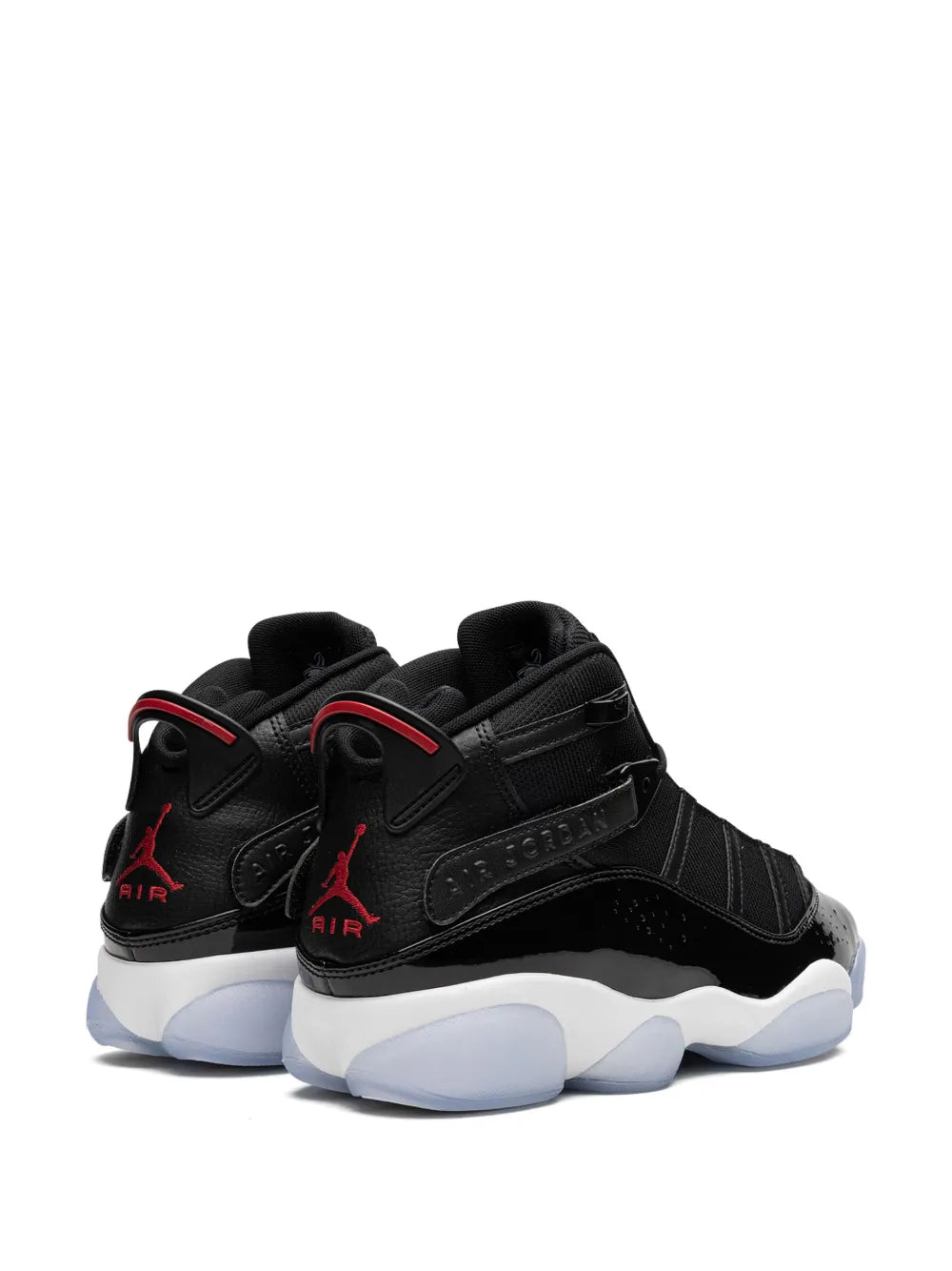 Jordan 6 Rings Black/Gym Red/White Sneakers