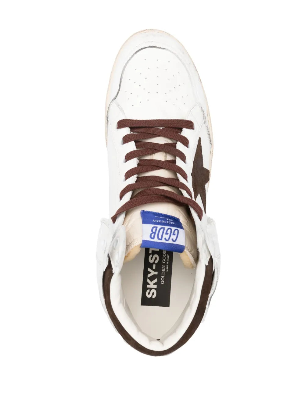 Golden Goose Sky-Star High-Top Sneakers